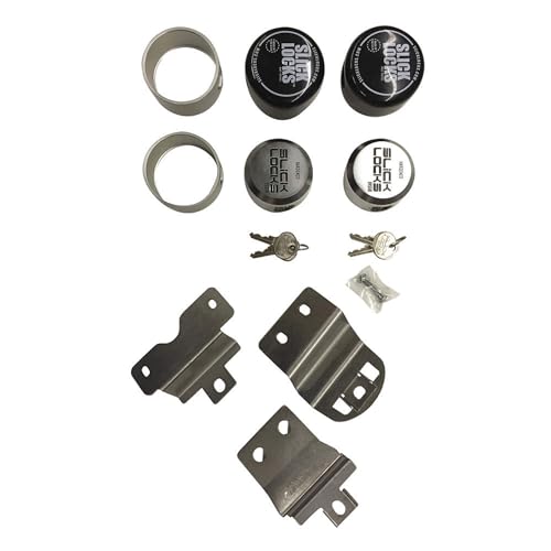Slick Locks Dodge Ram Promaster Kit Complete with Spinners Weather covers and Locks