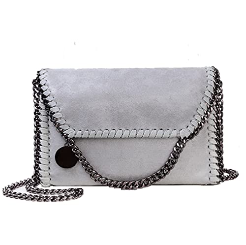 Image of Beatfull Designer Chain Shoulder Purse for Women Soft Leather Quilted Clucth Fashion Message Crossbody bag