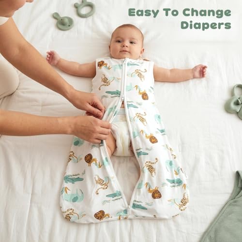 Image of SNOWIE SOFT CottonNest Baby Swaddle Compatible with Cotton Baby Swaddle Design for 3-12 Months Newborns with Adjustable Closure, Soft 100% Cotton Fabric and Breathable Design for Secure Sleep