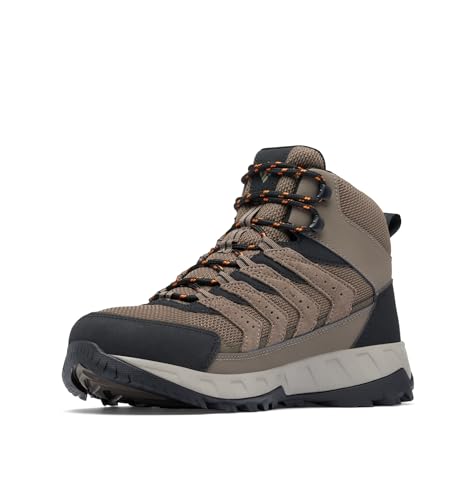Columbia Strata Trail Mid WP Shoes, Built To Withstand Elements, Feather-Light Design, Robust Construction, Outstanding Cushioning, High Energy Rebound, Perfect Fit, Non-Marking Grip - Men's - Image 3