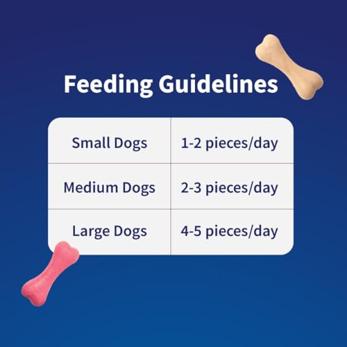 Image of Calcium Chew Bones - Milk-Flavored Dog Treats, 200 gm | Strengthens Teeth & Bones | Tasty & Nutritious Chews for All Breeds | Grain-Free, No Artificial Flavors
