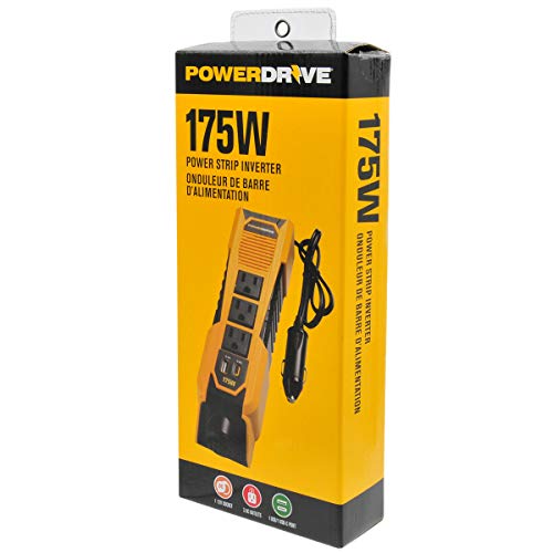 PowerDrive Updated 175 Watt Power Strip Inverter