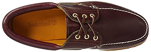 Image of Timberland Men's Icon Three-Eye Classic Shoe (8 D(M) US, Burgundy - Brown)