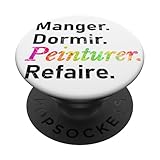 Le revêtement adhésif fixe le PopGrip à votre boîtier ou à votre appareil. Ne colle pas sur les boîtiers en silicone,en cuir,étanches ou très texturés. Fonctionne mieux avec les boîtiers lisses,durs et en plastique.