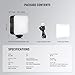 NEEWER LED Video Light, Portable Photography Lighting, 3 Cold Shoes, CRI 97+, 8 Scene Modes, Rechargeable Bi Color Dimmable Soft Camera Panel Light for Vlogging Video Recording, NL-36AI