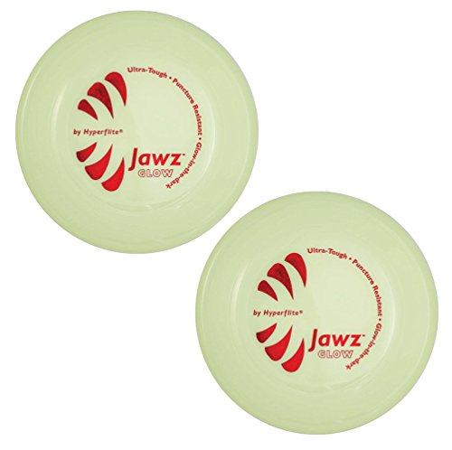 Hyperflite-Jawz-Glow-in-the-Dark-2-Pack-Competition-Dog-Disc-875-Inch-Worlds-Toughest-Best-Flying-Puncture-Resistant-Dog-Frisbee-Not-a-Toy-Competition-Grade-Outdoor-Flying-Disc-Training - Cucciolini Doodles Hyperflite-Jawz-Glow-in-the-Dark-2-Pack-Competition-Dog-Disc-875-Inch-Worlds-Toughest-Best-Flying-Puncture-Resistant-Dog-Frisbee-Not-a-Toy-Competition-Grade-Outdoor-Flying-Disc-Training