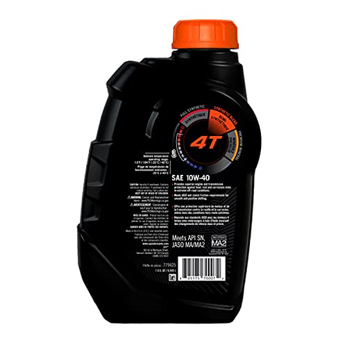 Aceite sintético 10W-40 para motor Sea-Doo 946 ml miniatura 2