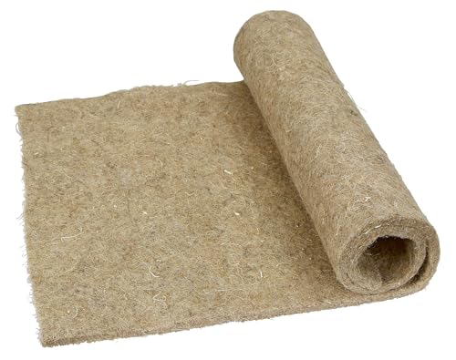 KERBL Tapis en Chanvre pour Rongeur 40 x 100 cm, brun