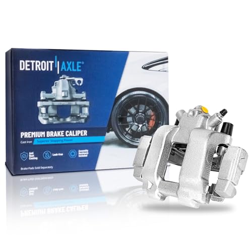 Image of Detroit Axle - Front Right Brake Caliper w /Bracket Replacement for BMW 328i
