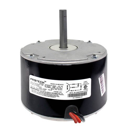 51-100998-03 - OEM Upgraded Condenser Fan Motor 1/6 HP 208-230/220-240 Volts 1075/900 RPM Fits Rheem