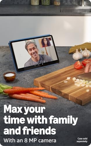 Image of Like-New Amazon Fire Max 11 tablet (newest model) vivid 11 inch display, all-in-one for streaming, reading, and gaming, 14-hour battery life, optional stylus and keyboard, 64 GB, Gray