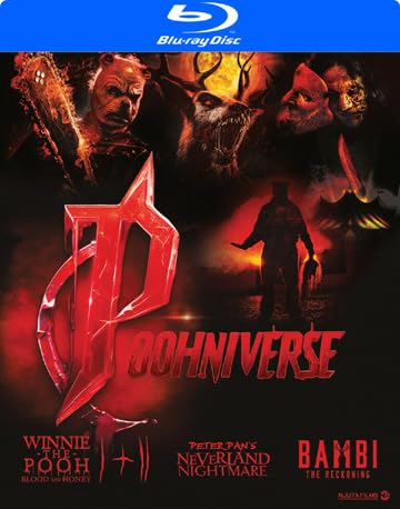 Poohniverse Collection ( Winnie the Pooh: Blood and Honey / Winnie the Pooh: Blood and Honey II / Peter Pan's Neverland Nightmare / Bambi: T [ Origen Sueco, Ningun Idioma Espanol ] (Blu Ray)