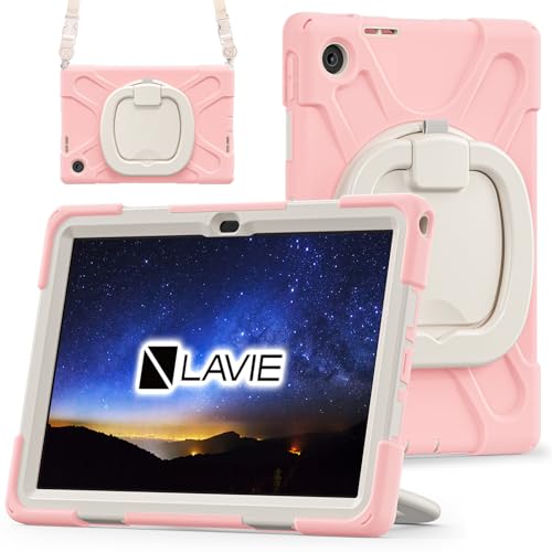 Aokil �Ή�For NEC LAVIE Tab Lite TL103/KAL 10.1�^ �P�[�X 360�x��]�����O�X�^���h ���|�� | PC-TL103KAL (LAVIE Tab 10FHD4)�p �P�[�X �V�����_�[�X�g���b�v �����O������t�� �O