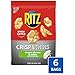 RITZ Crisp and Thins Cream Cheese and Onion Chips, Party Snacks, Bulk Snacks, 6 - 7.1 oz Bags