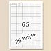 Imagen de Printation Etiquetas Adhesivas 38,1 x 21,2 mm