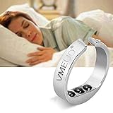 Anti-snoring Ring 3Sizes, Anti-snoring Ring Sleep Breathing snoring Improve Breathing Children's Men and Women L