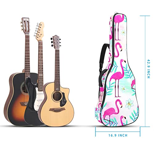 Housse de transport étanche pour guitare avec bandoulière réglable Motif flamant rose jungle palmier feuille floral… - Les Beatles, Paul McCartney, John Lennon, RIngo Starr, George Harrison Housse de transport étanche pour guitare avec bandoulière réglable Motif flamant rose jungle palmier feuille floral… – Image 6