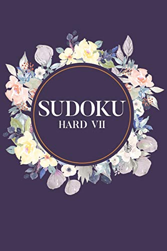 Sudoku Hard VII: 100 Hard Level Sudoku Puzzles, 6x9 Travel Size, Great Gift for Sudoku Lovers, Puzzle Book, Get Well Soon Gift, Holiday Gift