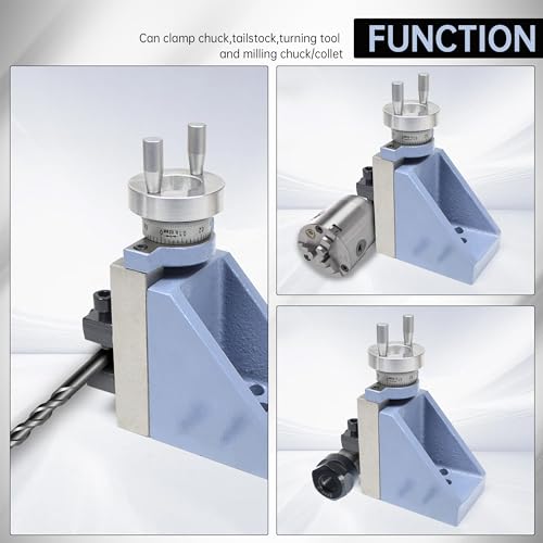 Porta herramientas mini torno CNCTOPBAOS de fundición miniatura 6