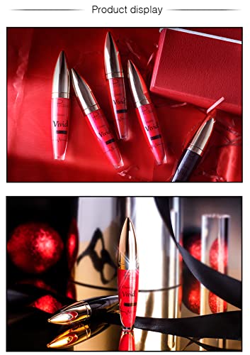 Easilydays Halloween Diamond Shiny Matte Lipstick, Gothic Glitter Liquid Lip Gloss, Sparkling High Pigment Waterproof Long Lasting Lipsticks, Bold Shimmer Lip Glaze Lips For Masquerade, Cosplay, Halloween Makeup (#03) #TOP5