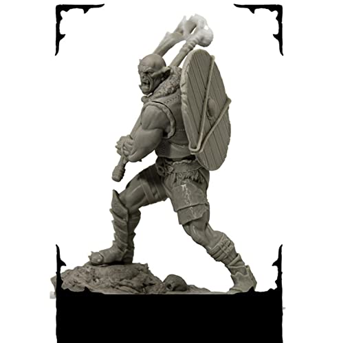 Figura de resina 1/24 Ancient Man sin armar ni pintar miniatura 2