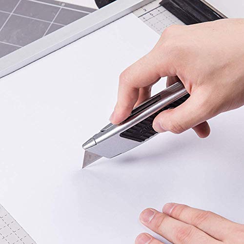 image for JTIEO Utility Knife Blades 300-pack SK5 Steel with Plastic Box Standar