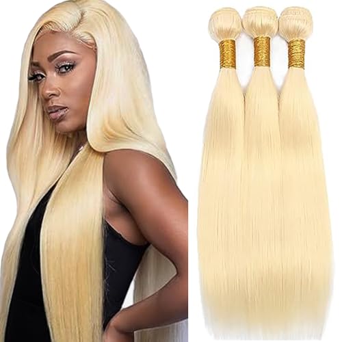 Cheveux humains straight bundles pour en finir avec les extensions fines et cassantes 613