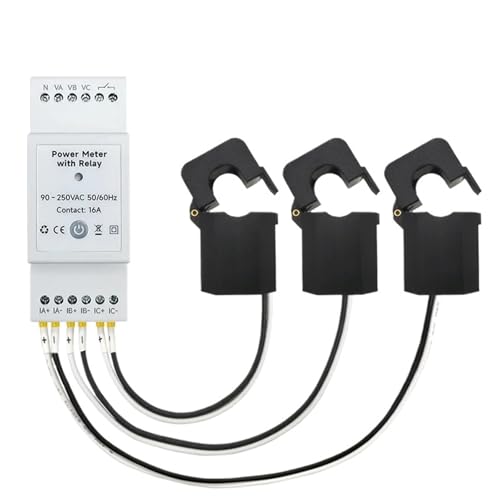 Monitor de energía trifásico para gestionar el consumo de tu hogar conectado y eficiente