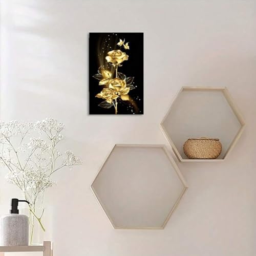 Affiche fleur et arbre rose : décorez un mur vide avec cette toile