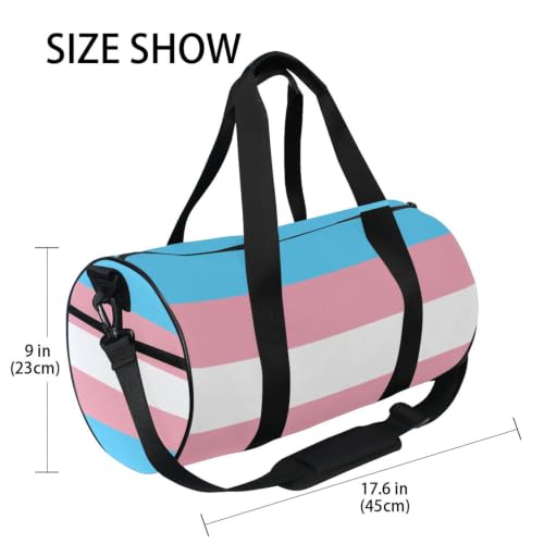 Bolsa de deporte arcoíris con bolsillo interior ideal para viajes y escapadas 4