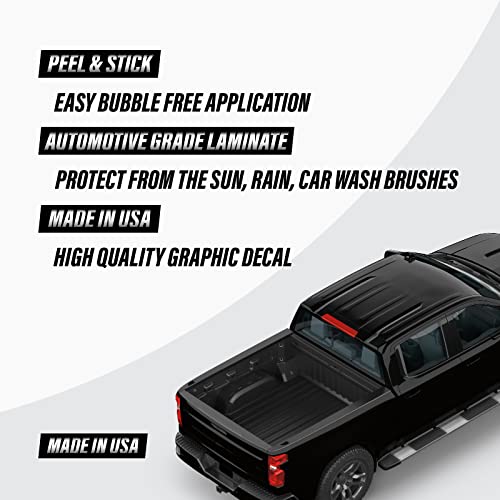 Z71 Offroad Decals Stickers for Chevy Silverado Z71 2001-2006 Bed Side 1500 2500 HD 01-06