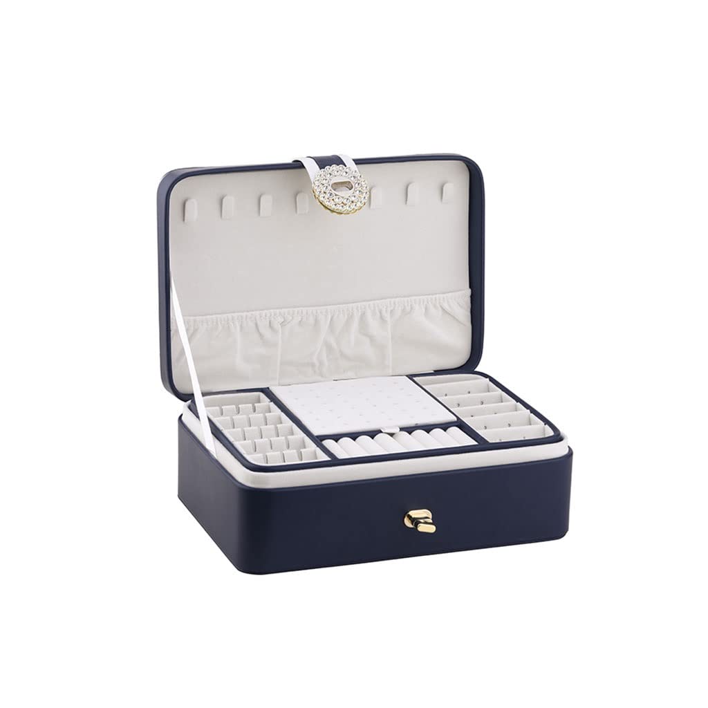 Boîte à bijoux double couche pour sublimer votre coiffeuse et vos bagues
