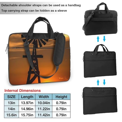 Sac d'ordinateur portable résistant aux chocs et bagage informatique convertible