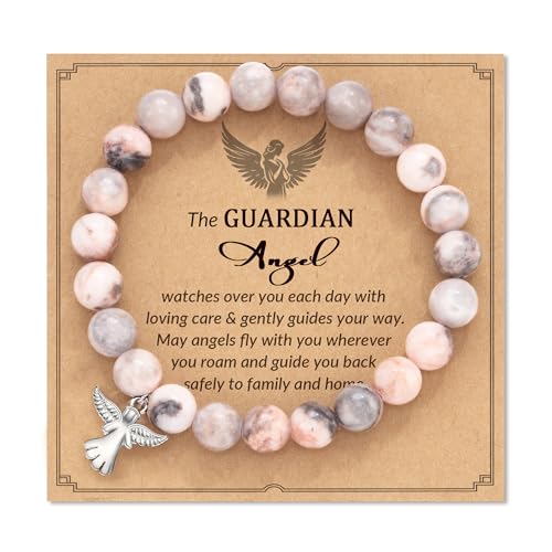 Dabem Guardian Angel Bracelet Angel Charm Gifts for Women Inspirational