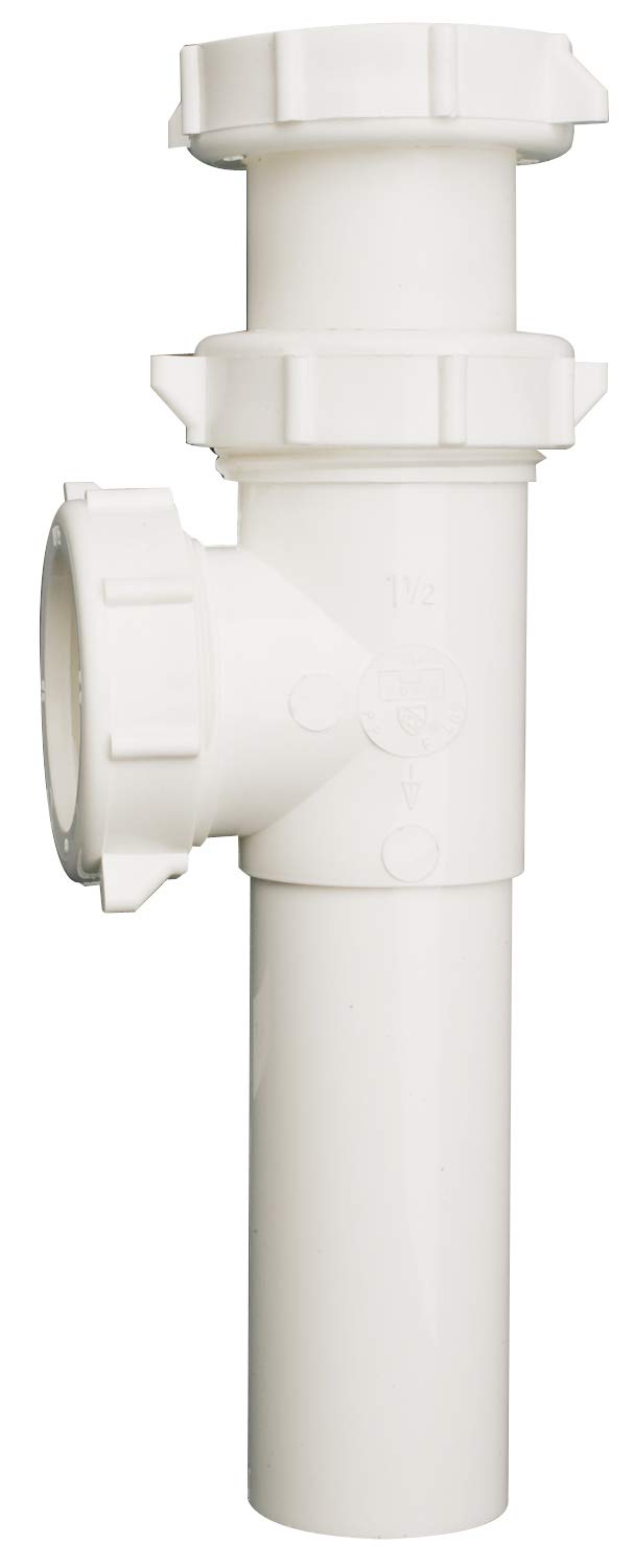 Plumb Pak PP66-8W Master End Outlet Tee And Tailpiece With Baffle