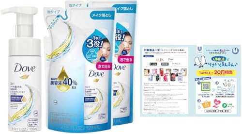 Dove(_) 3in1 CNƂ A 痿 |v + ߂p 135ml+120ml×2 [tbgt