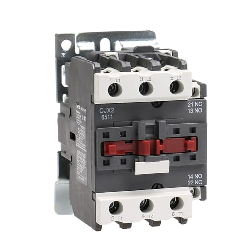Contacteur magnetique triphase CJX2 pour rail DIN 40A en 380V - 6