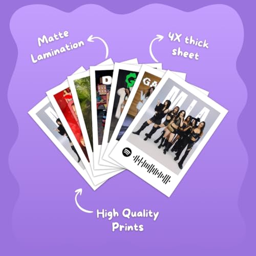 Image of Katseye Photocards | Katseye Songs Mini Poster Kit (Set of 18) | Gnarly, Debut, Gameboy, Internet Girl Songs Compact Size (8 x 6 cm) Posters for Phone Accessories, room decoration (C 070)