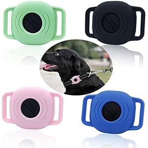 Silicone Case for Galaxy SmartTag for Dog, Slim Sleeve for Samsung Smarttag+Plus Finder Tracker for cat pet Collar…