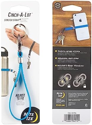Nite Ize Cal-03-R6 Cinch-a-Lot Stretch Strap-Blue