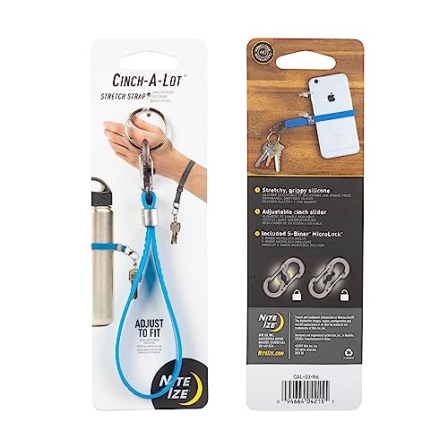Nite Ize Cinch-a-Lot Stretch Strap-Blue