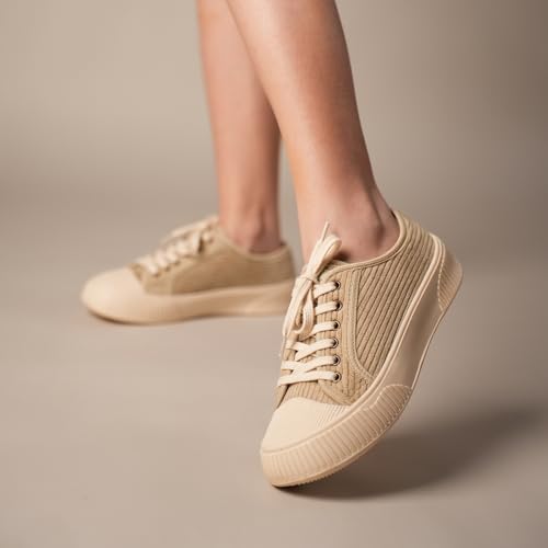 Image of Theater Wicked Brothers Lace-Up Sneakers for Women | Casual Shoes with Cushioned Insole