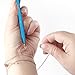 KEXIAO Aluminum Bracelet Tool Retractable Jewelry Plier Hand Bracelet Helper Single Hand Bracelet Fastening Jewelry Assistant