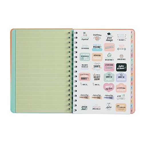 Mr.Wonderful Office 2023-2024 Weekly Diary - All My Projects, Multi-Coloured - Multi-Coloured - Image 3