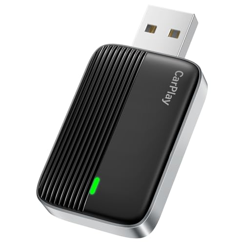 Ya en manzanajugosa.com: MoKo Adaptador Inalámbrico CarPlay para Apple iPhone (2025 actualizado), Mini Adaptador Inalámbrico Car Play para iOS 10+ y Coches con Apple CarPlay, Respuesta Rápida Control Estable Sin Retardo