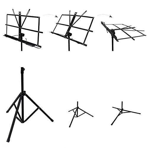 OcioDual Pupitre de Musique d’Orchestre en Métal Pliable pour Partition en Livres avec Sac Transport Hauteur Réglable… - Les Beatles, Paul McCartney, John Lennon, RIngo Starr, George Harrison OcioDual Pupitre de Musique d'Orchestre en Métal Pliable pour Partition en Livres avec Sac Transport Hauteur Réglable… – Image 7