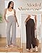 Sweetyweee 3 Pack Women's Maternity Pants Loose Wide Leg Pregnancy Sweatpants Over the Belly Lounge Pants Pajama with Pockets(Dark Brown, Light Coffee, Gray Apricot,Medium)