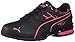 PUMA womens Tazon 6 Sneaker, Puma Black-red Rose, 7.5 US