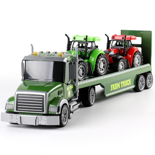 Dwi Dowellin Farm Vehicle Toys Set