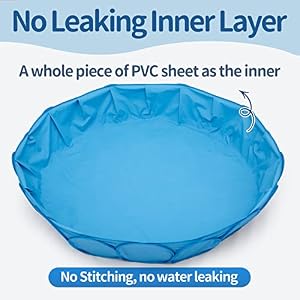 Alvantor Pet Swimming Pool Dog Bathing Tub Kiddie Pools Cat Puppy Shower Spa Foldable Portable Indoor Outdoor Pond Ball Pit 63"x12" Patent Pending Alvantor Pet Swimming Pool Dog Bathing Tub Kiddie Pools Cat Puppy Shower Spa Foldable Portable Indoor Outdoor Pond Ball Pit 63″x12″ Patent Pending